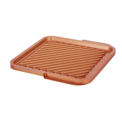 die cast aluminum double sided grill pan same as seen as on TV