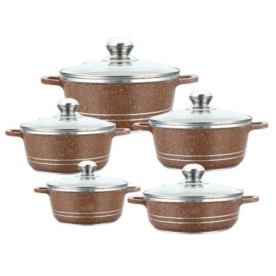 Basic Light dessini Kitchenware Casserole Set 3003 High Quality Aluminum kitchen Cookware Series Hot on Mideast Market