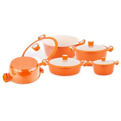 Tornado Style dessini Kitchenware Casserole Set 3003 High Quality Aluminum kitchen Cookware Series Hot on Mideast Market