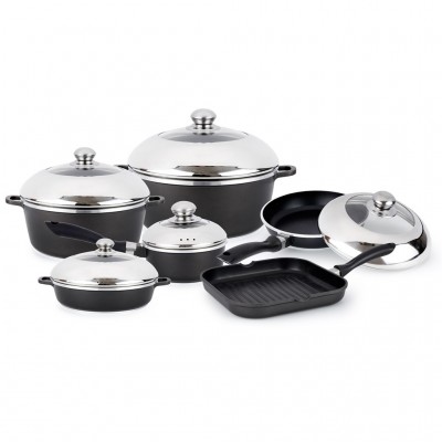 Basic dessini Kitchenware Casserole Set 3003 High Quality Aluminum kitchen Cookware Series Hot on Mideast Market